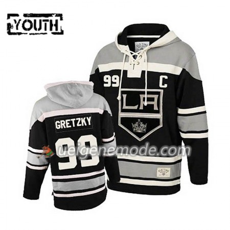 Kinder Eishockey Los Angeles Kings Wayne Gretzky 99 Schwarz Sawyer Hooded Sweatshirt
